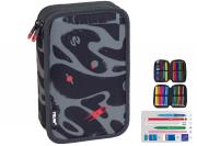 Opakowanie Piórnik 2-poziomowy z wyposażeniem Milan ROCKET BOOM