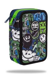 Opakowanie Piórnik 3-komorowy z wyposażeniem Coolpack Jumper 3 Monster Team