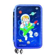 Opakowanie Piórnik 3-komorowy z  wyposażeniem KEYROAD 1 szt.mix