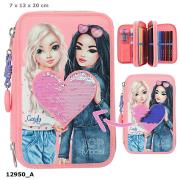 Opakowanie Piórnik 3-komorowy z wyposażeniem Top Model 12950A