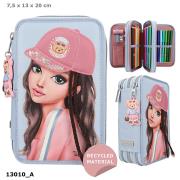 Opakowanie Piórnik 3-komorowy z wyposażeniem Top Model TEAM TEDDY z aplikacją 13010A