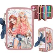 Opakowanie Piórnik 3-komorowy z wyposażeniem Top Model Velo Fleur 12921A