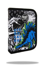 Opakowanie Piórnik jednoklapkowy bez wyposażenia Coolpack Clipper T-rex