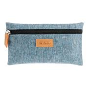 Opakowanie Piórnik kosmetyczka płaski Greenline Blue