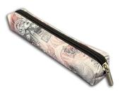 Opakowanie Piórnik mini prostokąt paisley szare