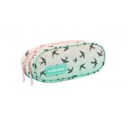 Opakowanie Piórnik owalny 2-komorowy Head ombre effect swallows dance