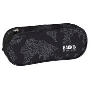 Opakowanie Piórnik owalny BACKUP 5 model A41 mapy