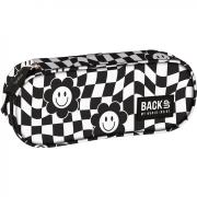 Opakowanie Piórnik owalny Backup kratka Happy Face PB6A14