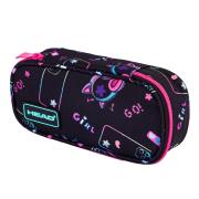 Opakowanie Piórnik owalny Head Girl Go!