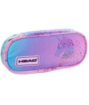 Opakowanie Piórnik owalny Head unicorn ombre