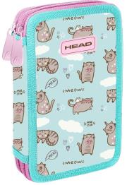 Opakowanie Piórnik podwójny bez wyp. Meow ASTRA