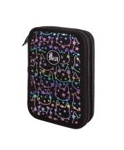 Opakowanie Piórnik podwójny bez wyposażenia Hash holo effect neon kitty