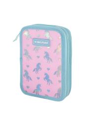 Opakowanie Piórnik podwójny bez wyposażenia head holo effect unicorn's heart