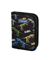 Opakowanie Piórnik pojedynczy dwuklapkowy bez wyposażenia Head dinos era