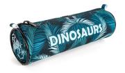 Piórnik rolka Dino zielony. Wydawca: Fandy. Dadada.pl Opakowanie Piórnik rolka Dino zielony