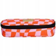 Opakowanie Piórnik szachownica fioletowo-czerwona