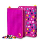 Opakowanie Piórnik szkolny na suwak z purpurowym panelem