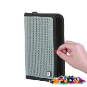 Opakowanie Piórnik szkolny na suwak z szarym panelem