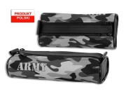 Opakowanie Piórnik szkolny WAR-1220 owal moro szare WARTA