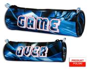 Opakowanie Piórnik szkolny WAR-1238 tuba Game Over niebieska