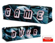 Opakowanie Piórnik szkolny WAR-1240 klocek Game Over granat