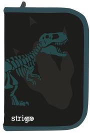 Opakowanie Piórnik szkolny z dwiema klapami Dinozaur STRIGO