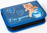 Opakowanie Piórnik z 2 klapkami Blue 2