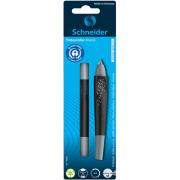 Opakowanie Pióro kulkowe Schneider Breeze 1 szt. czarno-szary blister