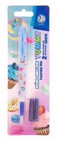 Opakowanie Pióro wieczne młodzieżowe Astra Pastel Line + 2 naboje atramentowe 1szt.mix