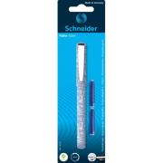Opakowanie Pióro wieczne Schneider Glam + 2 cartridge mix blister