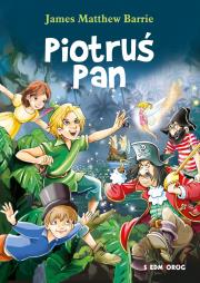 Piotruś Pan. Autor: James Matthew Barrie. Dadada.pl Okładka książki Piotruś Pan