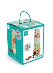 Opakowanie Piramida edukacyjna z figurkami Dzikie zwierzęta