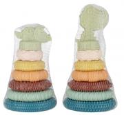 Opakowanie Piramidka edukacyjna pastelowa BamBam 1 szt. mix