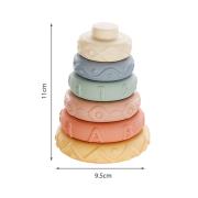 Opakowanie Piramidka Wieża kolory pastelowe SP84503 AN01