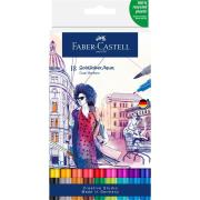 Pisak akwarelowy Goldfaber Aqua 18szt. Wydawca: Faber Castell. Dadada.pl Opakowanie Pisak akwarelowy Goldfaber Aqua 18szt