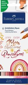 Opakowanie Pisak akwarelowy Goldfaber Aqua 6szt FABER CASTELL