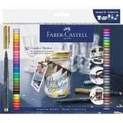 Pisak kreatywny 30 kolorów. Wydawca: Faber Castell. Dadada.pl Opakowanie Pisak kreatywny 30 kolorów