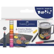 Pisak kreatywny summer breeze 6szt. Wydawca: Faber Castell. Dadada.pl Opakowanie Pisak kreatywny summer breeze 6szt