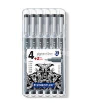 Opakowanie Pisak z atramentem pigmentowym czarny 308 SB6P