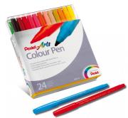 Pisaki 2,0mm 24 kolorów PENTEL. Wydawca: PENTEL. Dadada.pl Opakowanie Pisaki 2,0mm 24 kolorów PENTEL