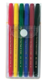 Pisaki 2,0mm 6 kolorów PENTEL. Wydawca: PENTEL. Dadada.pl Opakowanie Pisaki 2,0mm 6 kolorów PENTEL