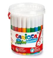 Pisaki Jumbo 50 kolorów CARIOCA. Wydawca: Carioca. Dadada.pl Opakowanie Pisaki Jumbo 50 kolorów CARIOCA