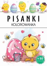 Pisanki. Kolorowanka. Autor: Opracowanie zbiorowe. Dadada.pl Okładka książki Pisanki. Kolorowanka