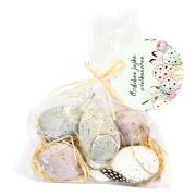 Opakowanie Pisanki wiszące biało-szare 6szt