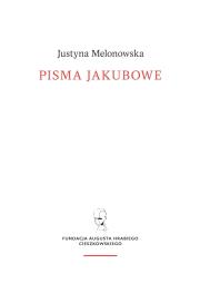 Okładka książki Pisma jakubowe