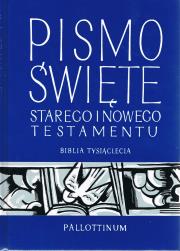 Pismo święte starego i nowego testamentu. Biblia tysiąclecia (z paginatorami). Wydawca: Pallottinum. Dadada.pl Opakowanie Pismo święte starego i nowego testamentu. Biblia tysiąclecia (z paginatorami)