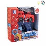 Pistolet na bańki rozkręcany Straż św/dź. Wydawca: Ciuciubabka. Dadada.pl Opakowanie Pistolet na bańki rozkręcany Straż św/dź