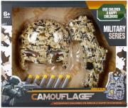 Opakowanie Pistolet na strzałki wojsko z akcesoriami