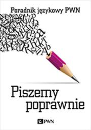 Okładka książki Piszemy poprawnie