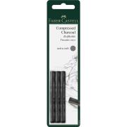 Opakowanie Pitt węgiel rysunkowy extra soft 3 szt. Blister faber-castell